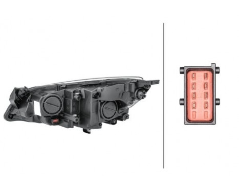 Headlight Set SET_3749962H Hella, Image 5
