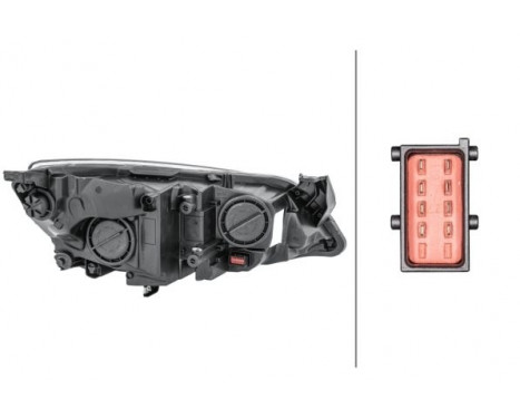 Headlight Set SET_3753966H Hella, Image 3