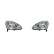 Headlight Set SET_4367964V Valeo