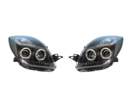 Headlight set suitable for Toyota Yaris II 2006-2011