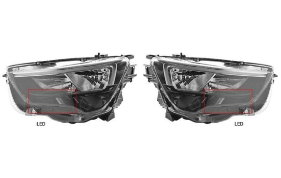 Headlight set