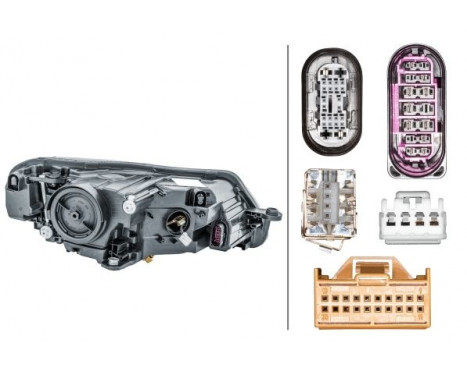 Headlight Skoda Superb 15- li Xenon 1ZS 011 939-451 Hella, Image 2