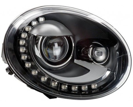 Headlight VW Beetle (5C1) 11- re Xenon 1EL 010 793-421 Hella