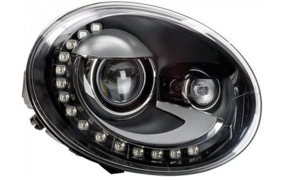 Headlight VW Beetle (5C1) 11- re Xenon 1EL 010 793-421 Hella