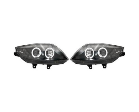 Headlights BMW Z4 03-08 Projector Black 1251380 Diederichs