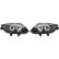 Headlights BMW Z4 03-08 Projector Black 1251380 Diederichs