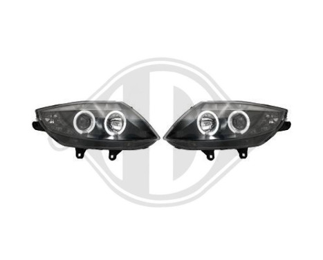 Headlights BMW Z4 03-08 Projector Black 1251380 Diederichs, Image 2