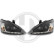 Headlights suitable for + DRL suitable for Ford Focus 1998-01/2002 black 1415785 Diederichs, Thumbnail 2