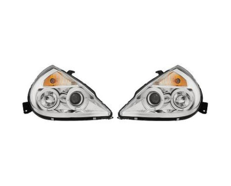Headlights suitable for Ford Ka 1996- Chrome 1460380 Diederichs
