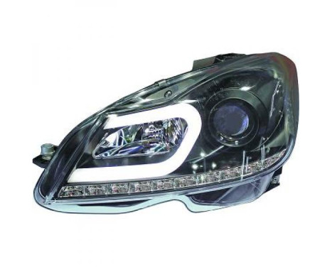 Headlights suitable for Mercedes C-Class W204 11- Black 1672885 Diederichs, Image 2