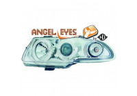 Headlights suitable for Opel Astra F 7/1994-5/1998 Chrome 1804280 Diederichs