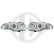 Headlights suitable for Opel Astra F 7/1994-5/1998 Chrome 1804280 Diederichs, Thumbnail 2