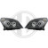 Headlights suitable for Opel Astra H 10/2003- black + motor 1806380 Diederichs, Thumbnail 2