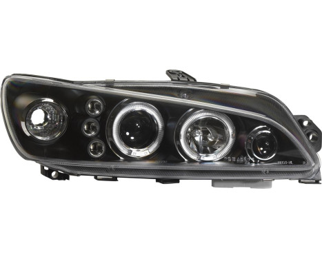 Headlights suitable for Peugeot 306 1997-2001 black 4233880 Diederichs