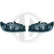 Headlights suitable for Peugeot 306 1997-2001 black 4233880 Diederichs, Thumbnail 3