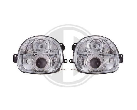 Headlights suitable for Renault Twingo 1993-2007 Chrome 4480380 Diederichs, Image 3