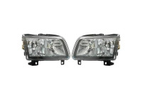 Headlights suitable for Volkswagen Polo 6N2 99-01 Black 2204280 Diederichs