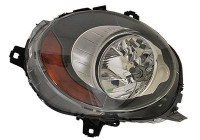 Left headlight with flashing light 0518961 Van Wezel
