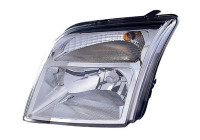 Left headlight with flashing light H4 + electric motor LPL502 Magneti Marelli