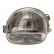 Left headlight with indicator from 9/'98 to 9/'00 4343961 Van Wezel