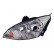Left headlight with indicator (without bulb holder) from '02+ 1861961 Van Wezel, Thumbnail 3