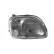 Right headlight from '98 to 9/'00 3306962 Van Wezel