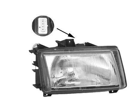 Right headlight up to '00 +/- ELECTRICAL CONTROL 5826962 Van Wezel, Image 3