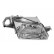 Right headlight up to '01 including ENGINE 2732962 Van Wezel