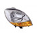 Right headlight with flashing light from '03 ORANGE 4311962 Van Wezel
