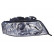 Right headlight with flashing light from 9/99 to 07/01 H1+H7 0316962 Van Wezel