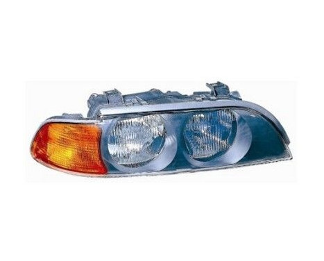Right headlight with flashing light Until -9/00 ORANGE H7+HB3 0639962 Van Wezel, Image 2