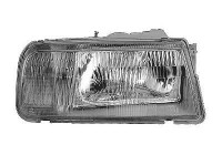 Right headlight with indicator -ELECT.REGElinks 5245942 Van Wezel