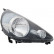 Right headlight with indicator from '04 H4 2543964 Van Wezel, Thumbnail 2