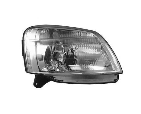 Right headlight with turn signal from '03 0904962 Van Wezel