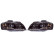 Set headlights DRL-Look suitable for Audi A3 8P 2003-2008 - Black