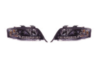 Set headlights DRL-Look suitable for Audi A6 4B 1997-2000 - Black