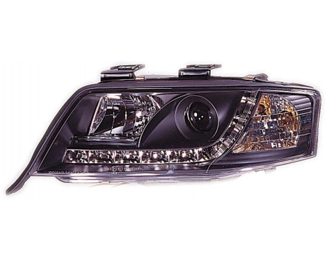 Set headlights DRL-Look suitable for Audi A6 4B 1997-2000 - Black, Image 2
