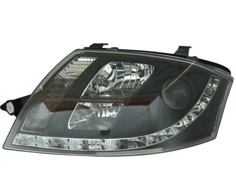 Set headlights DRL-Look suitable for Audi TT 8N 1999-2005 - Black, Image 2