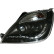 Set headlights DRL-Look suitable for Ford Fiesta VI 2002-2008 - Black - incl. Motor, Thumbnail 2