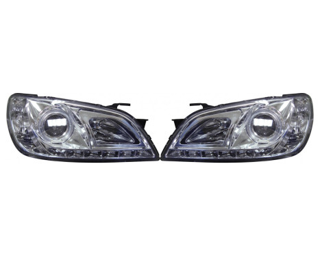 Set headlights DRL-Look suitable for Lexus IS200/IS300 1998-2005 - Chrome