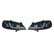 Set headlights DRL-Look suitable for Opel Astra G 1998-2003 - Black