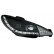 Set headlights DRL-Look suitable for Peugeot 206 2002- incl. GTi 1999- - Black, Thumbnail 2