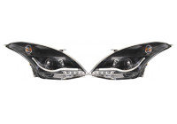 Set headlights DRL-Look suitable for Suzuki Swift YP6 2010- - Black