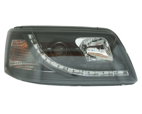 Set headlights DRL-Look suitable for Volkswagen T5 2003-2010 - Black, Image 2