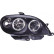 Set headlights suitable for Citroën Saxo 2000-2003 - Black - incl. Angel-Eyes, Thumbnail 2