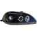 Set headlights suitable for Honda Civic 1996-1999 - Black - incl. Angel-Eyes, Thumbnail 2