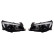 Set headlights suitable for incl. DRL Opel Astra J 5-doors 2009-2015 - Black - incl. Motor