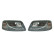 Set headlights suitable for incl. DRL Volkswagen T5 2003-2010 - Black