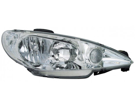 Set headlights suitable for Peugeot 206 2002- incl. GTi 1999- - Clear, Image 2
