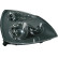 Set headlights suitable for Renault Clio II Facelift 2001-2005 - Black/Clear, Thumbnail 2